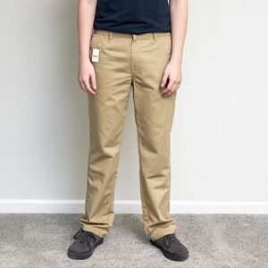 Old Navy Pull On Pants Boys Size XXL Brown 2 pairs total